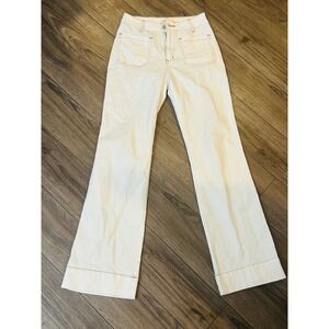 Elan Off-White Wide Leg Pants